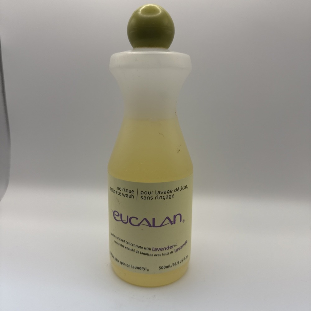 Eucalan Lavender No Rinse‎ Wash - 16.9 OZ Delicate Care for Fabrics